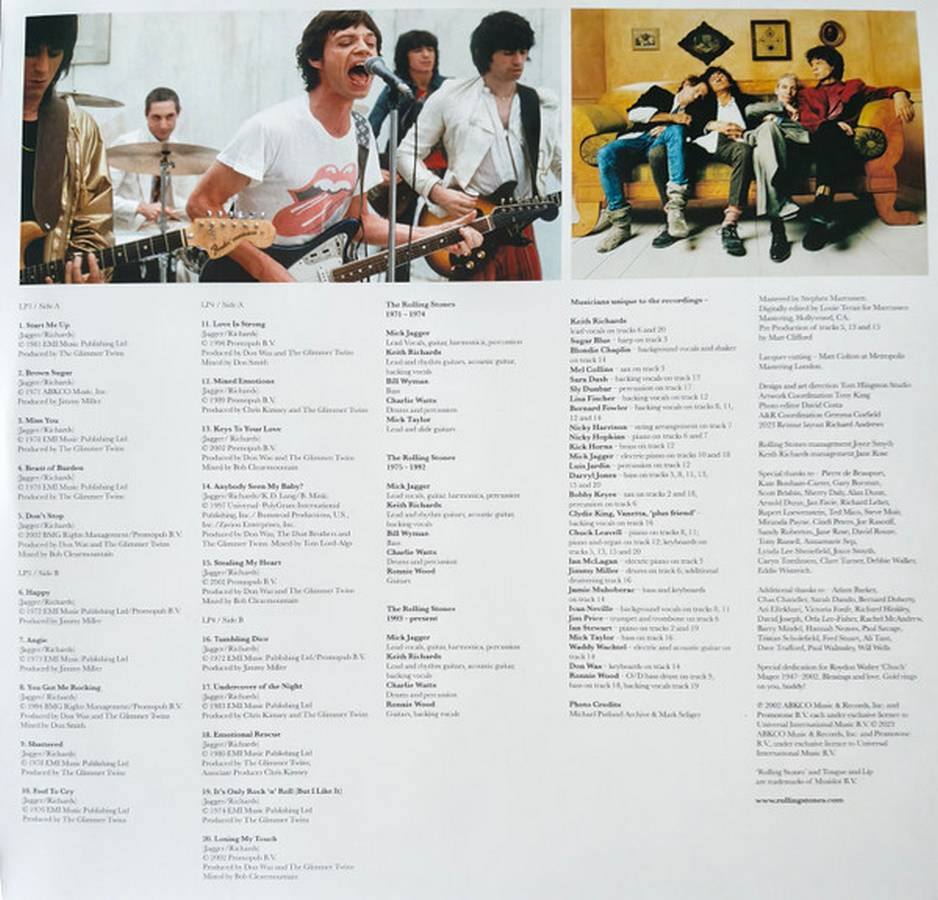 Rolling Stones – Forty Licks (4LP color)